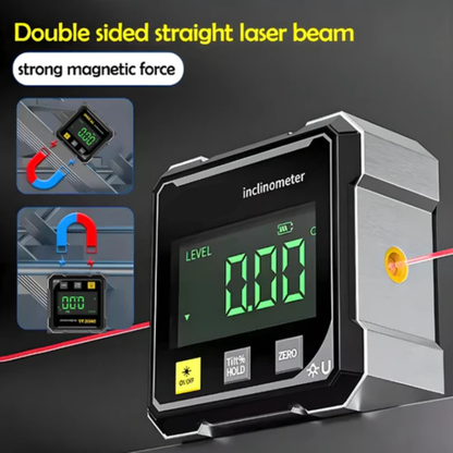 GlobeTrek™ – Digitale Magnetische Laserwaterpas voor Nauwkeurige Metingen [50% Korting]