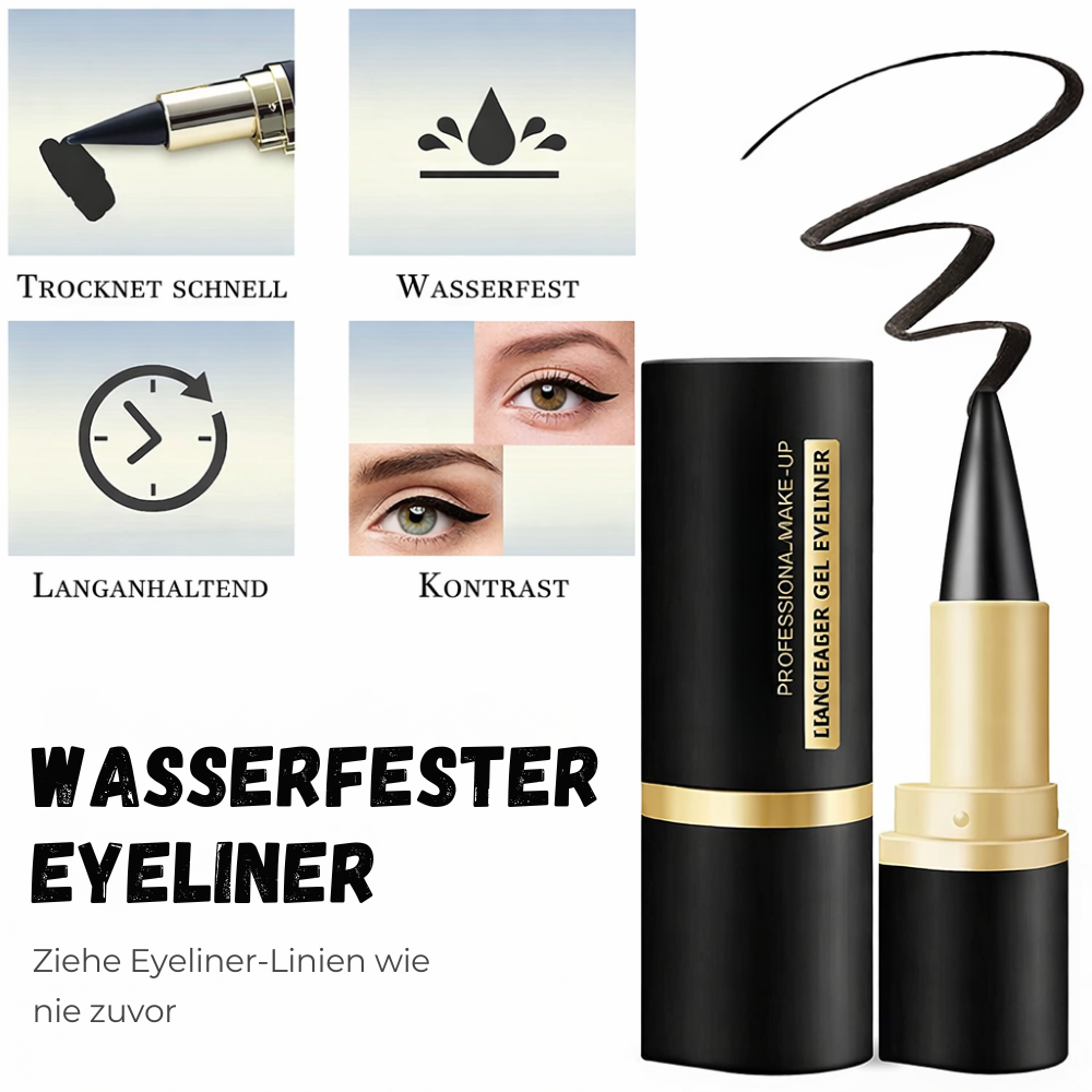 Linerva – Waterdichte Gel-Eyeliner voor perfecte lijnen [1 + 1 Gratis]