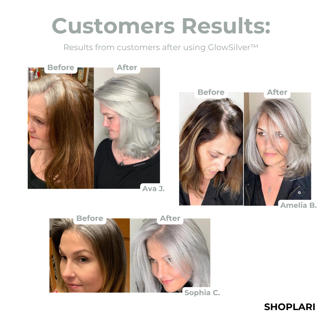 GlowSilver™ – Ammoniakvrije Zilverhaarverf | Verzorgend & Glanzend