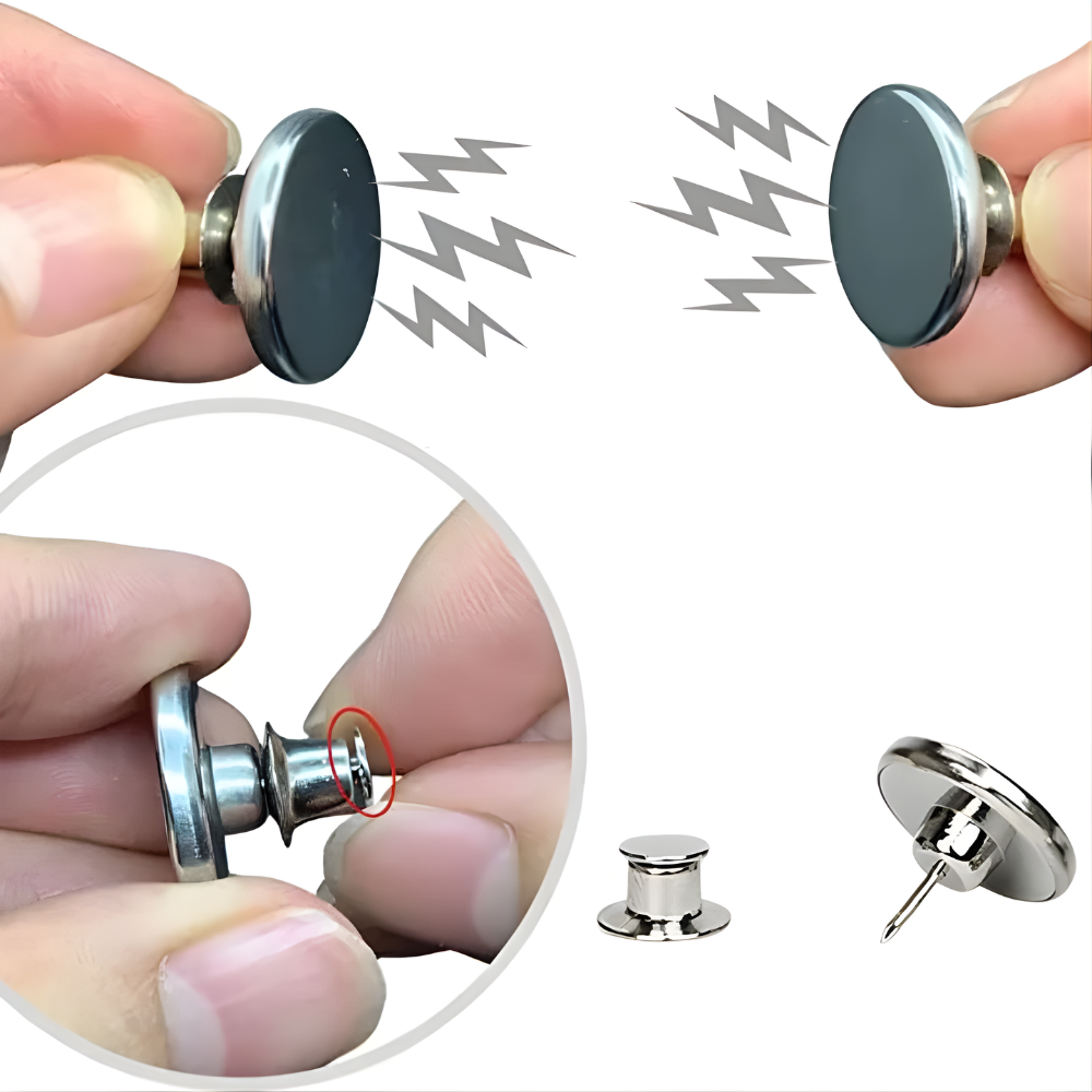 CurtainSnap™ – Magnetische Gordijnclips voor Gesloten Gordijnen [4+4 Gratis]