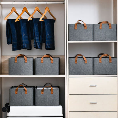 FoldBox™ – Opvouwbare Textielkast voor Meer Ruimte en Orde [50% Korting]