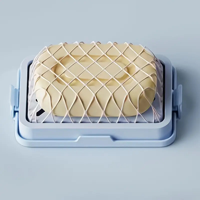 LatherUp™ – 2-in-1 Zeepbakje & Schuimnet, Zeepbesparend & Sneldrogend [1 + 2 Gratis]