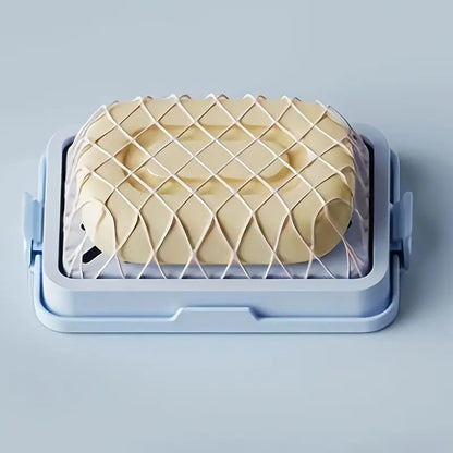 LatherUp™ – 2-in-1 Zeepbakje & Schuimnet, Zeepbesparend & Sneldrogend [1 + 2 Gratis]