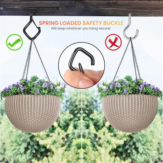 LockHook – Vergrendelbare Stalen Haken voor Veilige en Betrouwbare Bevestiging [10 + 10 Gratis]