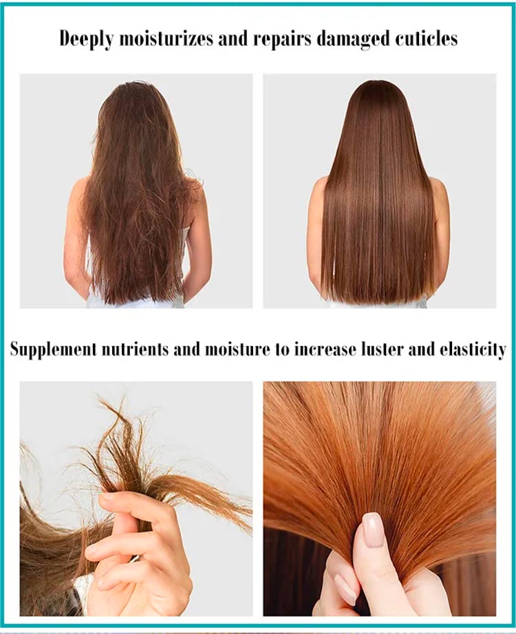 HairTouch™ – Gladmakende Keratine Haarcrème | Anti-Pluis & Glanzend Haar