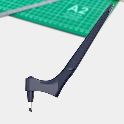 CraftEdge™ Precisie Snijgereedschap – 360° Draaimes voor DIY & Knutselen