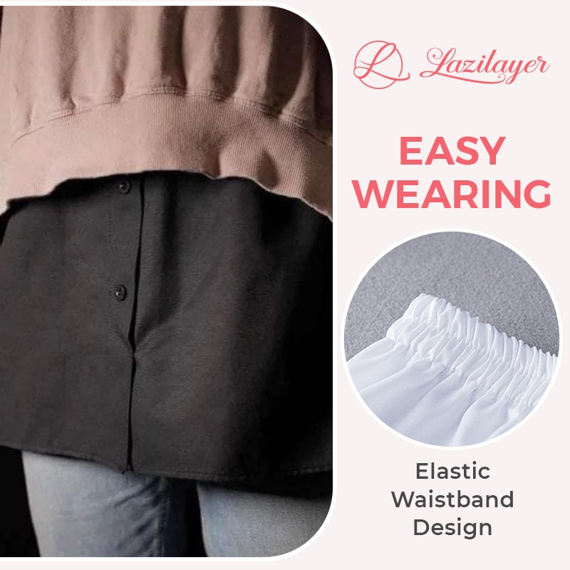 LaziLayer™ – Shirtverlenger voor veelzijdige looks [50% Korting]