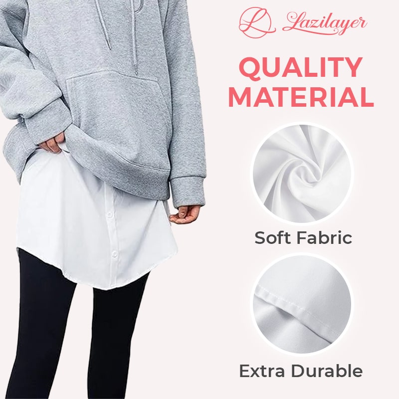 LaziLayer™ – Shirtverlenger voor veelzijdige looks [50% Korting]