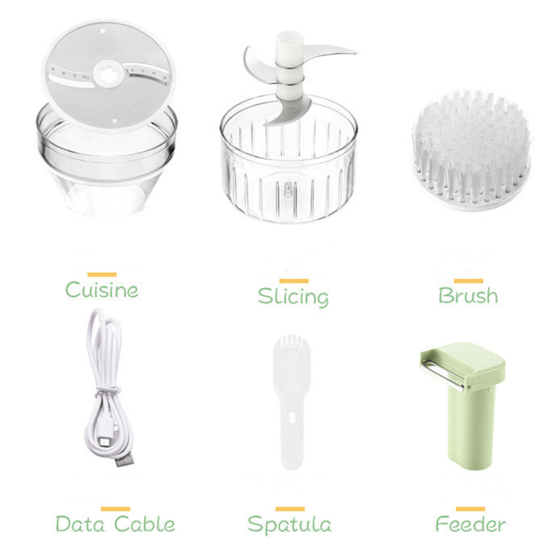 CoupeFacile™ - Elektrische groentesnijder voor snel koken [50% korting]