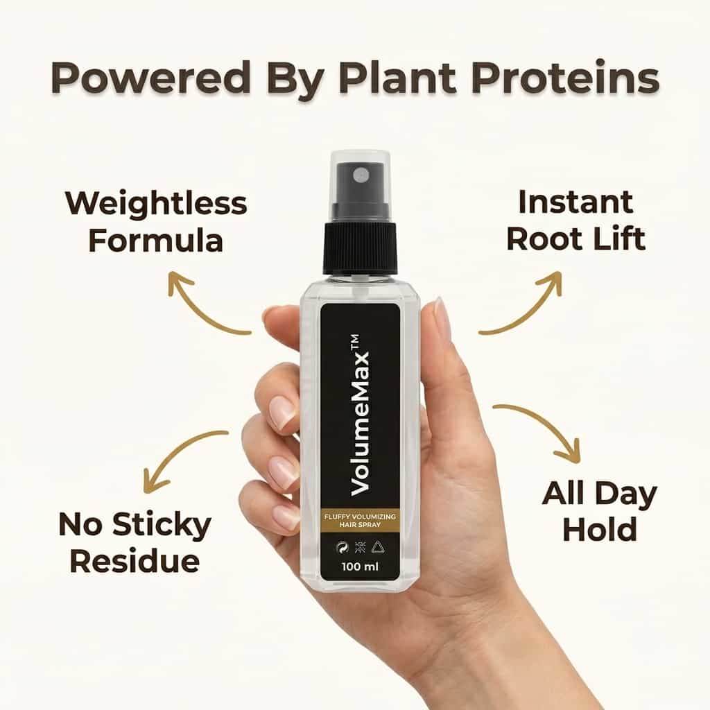 VolumeMax™ – Volume Spray voor Dun Haar | 1+1 Gratis
