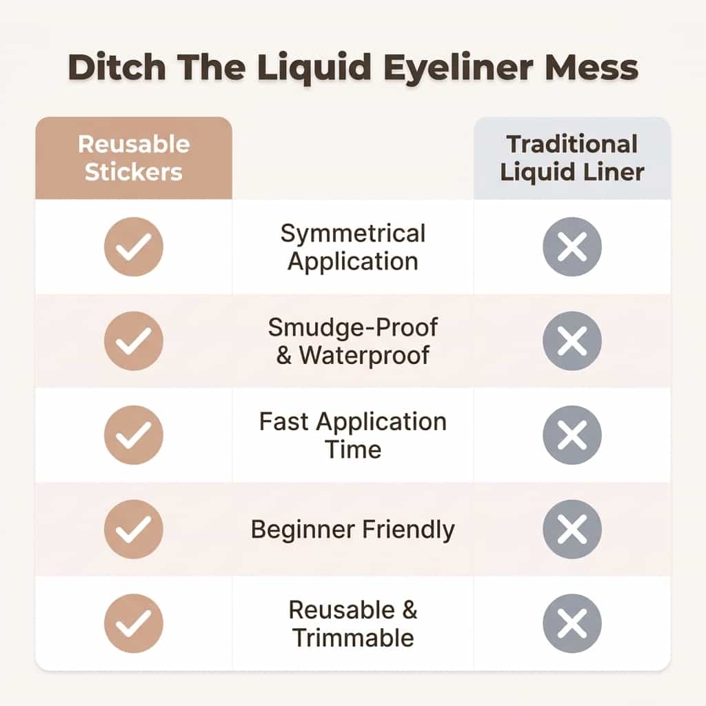 GlamEye – Perfecte Eyeliner-finish in seconden | 50% korting