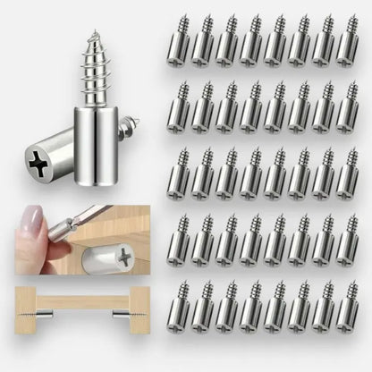 SecureFit™ Zelfborende Planksteunen – 40-delige Set (20 + 20 Gratis)
