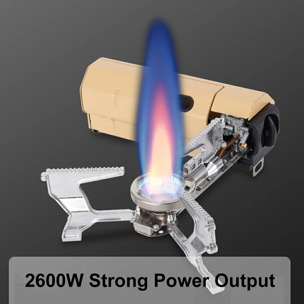 FlameFold™ – Compacte, opvouwbare spider-gasbrander voor kampeeravonturen [50% Korting]