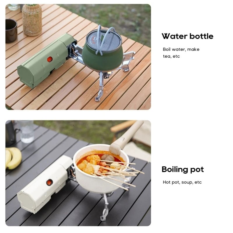 FlameFold™ – Compacte, opvouwbare spider-gasbrander voor kampeeravonturen [50% Korting]