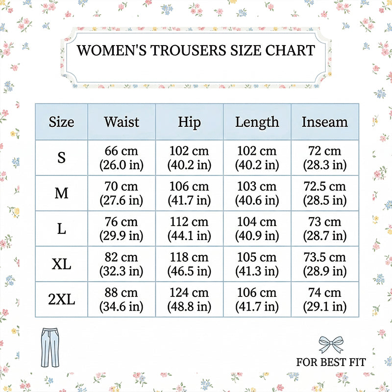 BloomLine™ Dames Hoge Taille Broek met Bloemenprint – Lichtgewicht & Comfortabel