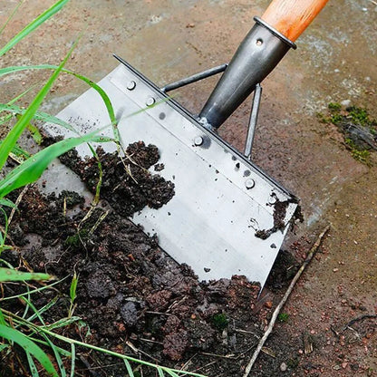 CleanEdge™ – Universele Tuinschep voor Vegen, Oppakken & Wieden