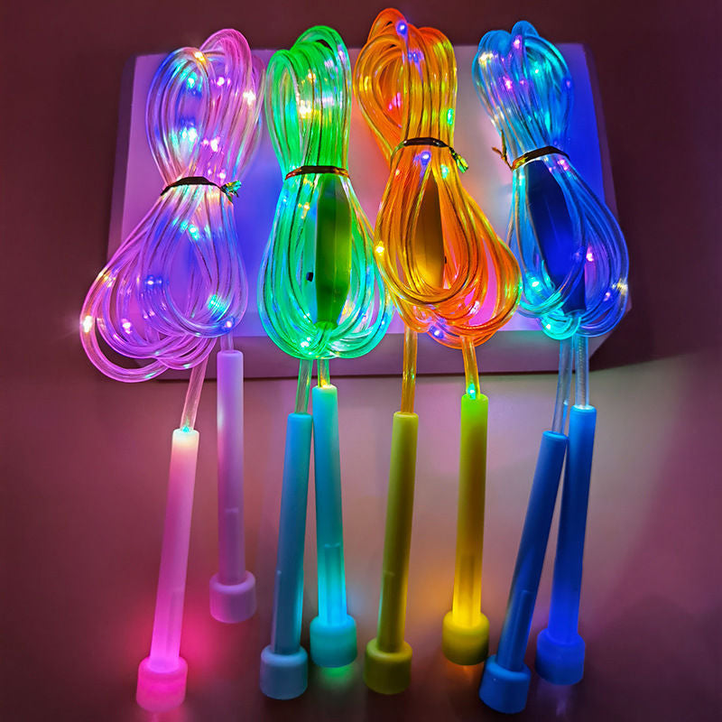 LumaLeap™ LED Springtouw – Verstelbaar & Kindvriendelijk Springtouw met Lichteffecten