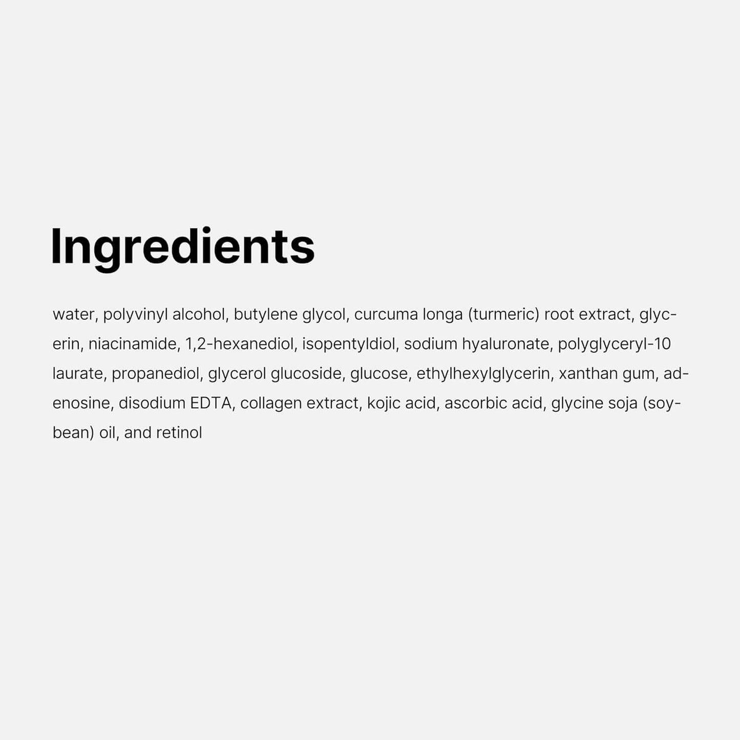 BrightMask™ – Overnight-peelingmasker met collageen, kurkuma en kojinezuur voor een stralende huid [50% Korting]