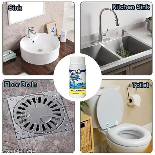SinkClean™ – Krachtige ontstoppingsreiniger voor vrije afvoeren en spoelbakken [1 + 1 Gratis]
