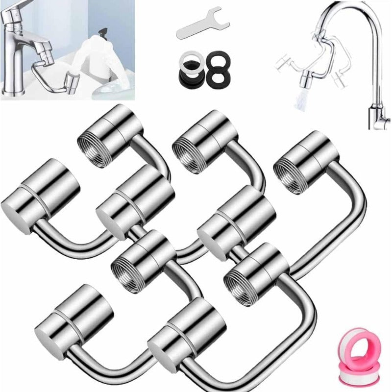 AquaRotate™ – Draaibare Kraansproeier met 1440° Rotatie voor Keuken & Badkamer