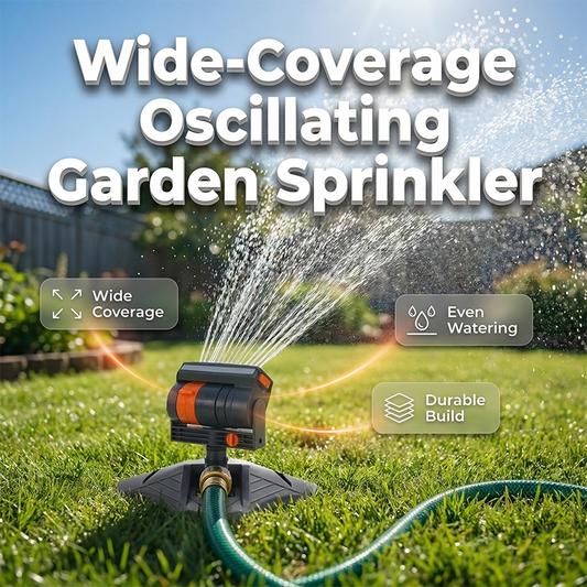 FlowMist – Perfecte gazonbewatering zonder moeite | 50% korting