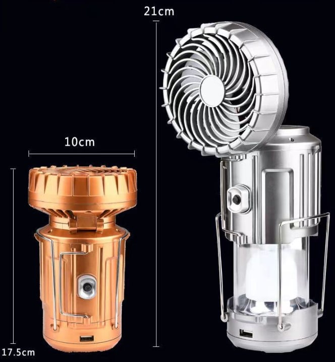 StormGlow™ – De weerbestendige 3-in-1 campinglamp met ventilator- en powerbankfunctie [50% Korting]