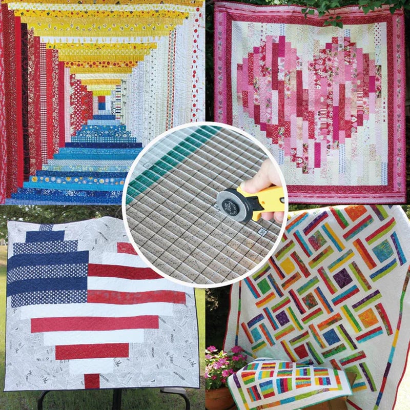 QuiltMate™ – Precisie Stofsnijder voor Snel & Nauwkeurig Quilten