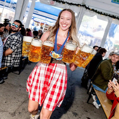 Oktoberfest Halskettingset met Beierse hangers – 21 stuks