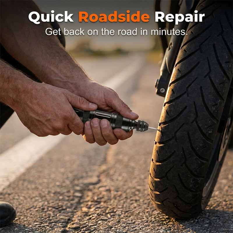 RoadGuard – Lekke banden snel en eenvoudig zelf repareren | 50% korting