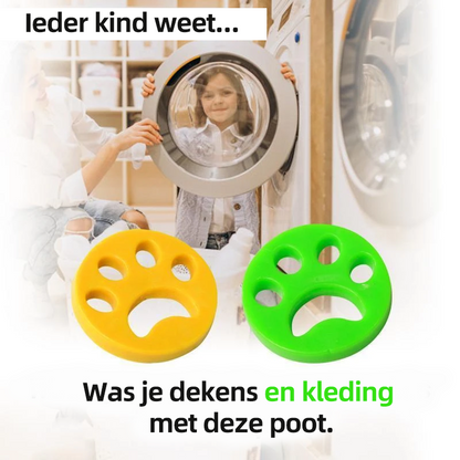 FurPaws™ – Dierenharen Verwijderaar voor Wasmachine & Droger [2+2 Gratis]