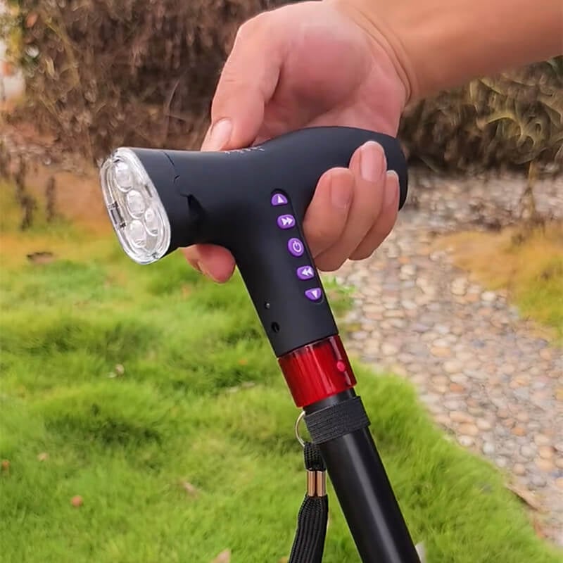 SmartCane™ – Intelligente wandelstok met automatisch noodalarm [50% Korting]
