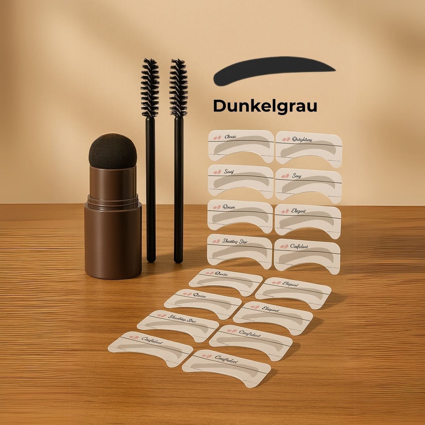 BrowStamp™ – Perfecte wenkbrauwstempel-styling set voor moeiteloos gedefinieerde wenkbrauwen [50% Korting]