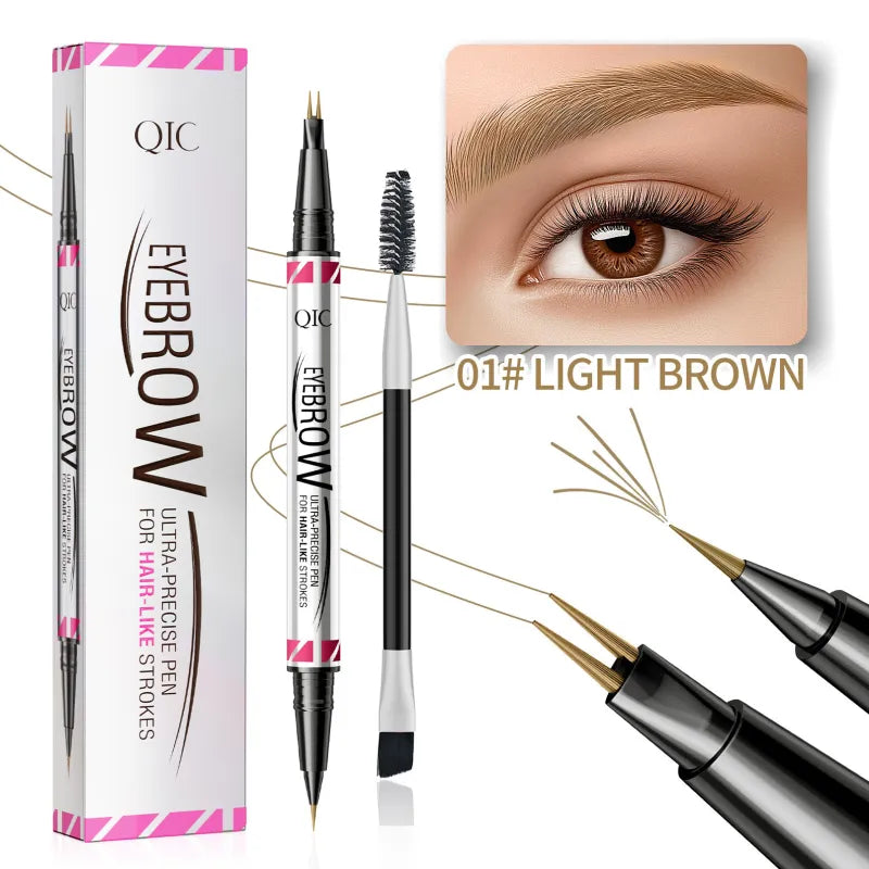 MicroLift™ – Dual-Fork wenkbrauwpotlood voor precieze, langdurige styling [50% Korting]
