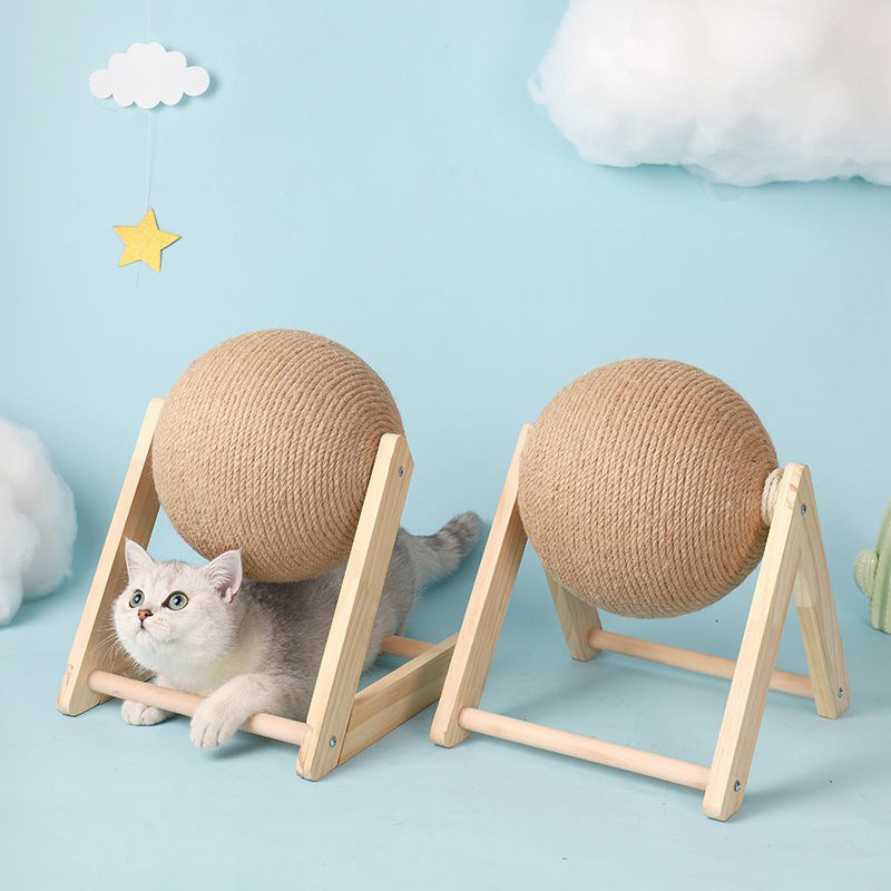 ClawSphere™ – Draaibare katten-krabbal voor speelplezier & fitness [50% Korting]