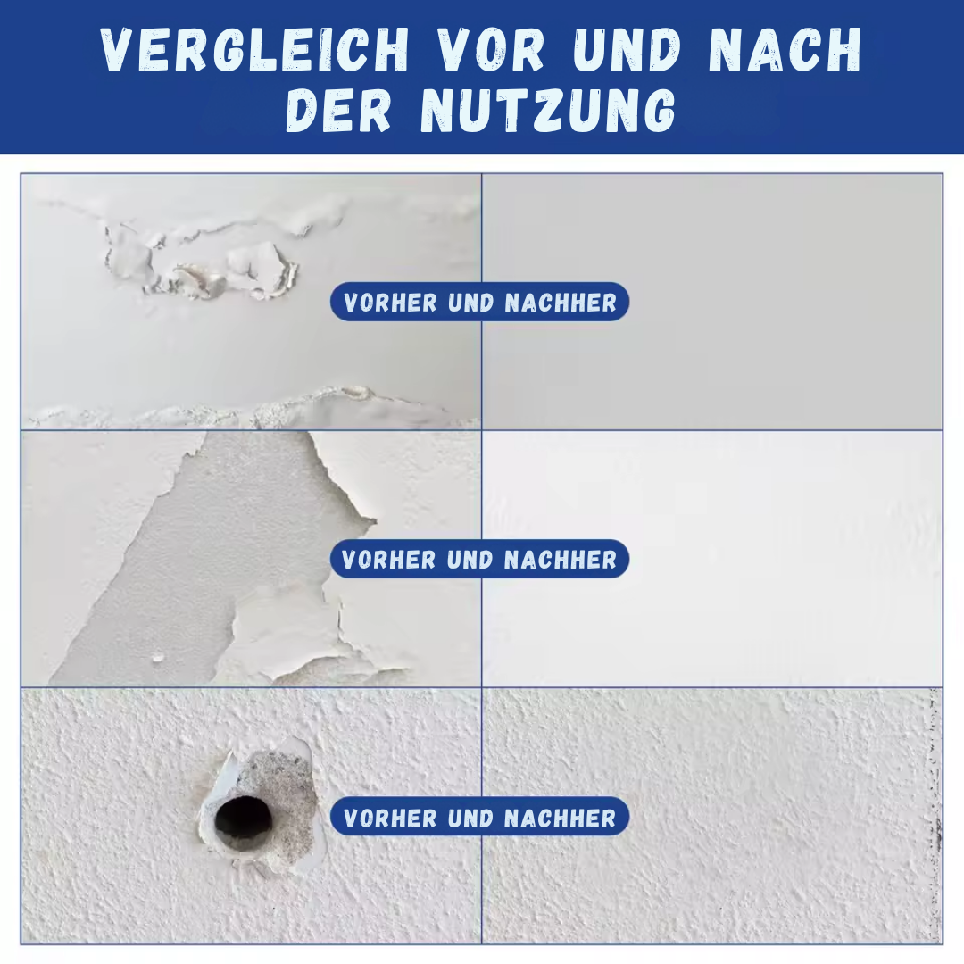 WandFix™ – Snelle en eenvoudige muurreparatiepasta voor gladde oppervlakken [1 + 1 Gratis]