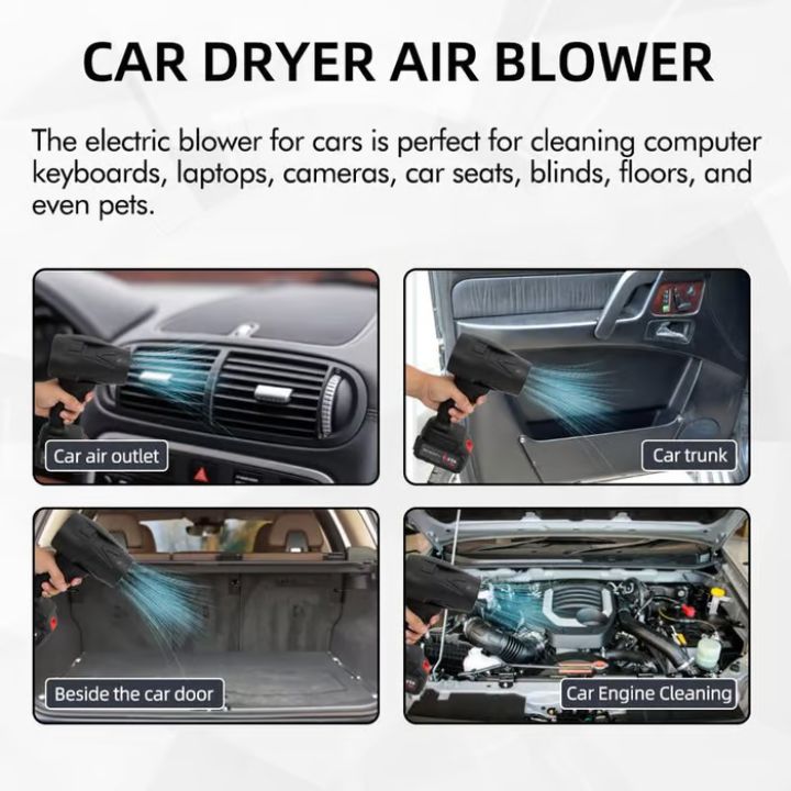 AirBlow™ – Moeiteloos schoonmaken zonder kabels [50% Korting]