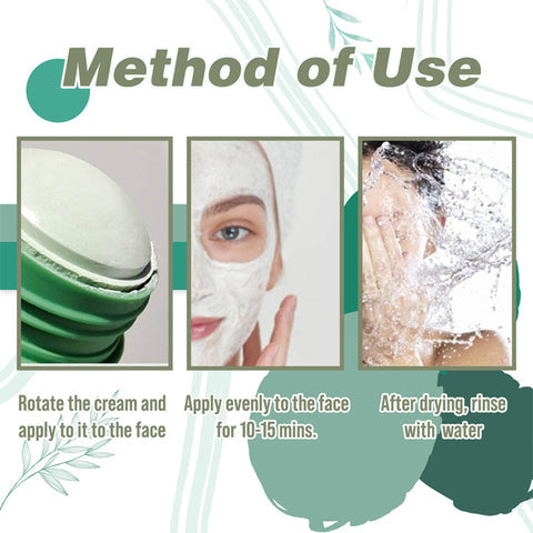 DermaTea™ – Groene Thee Masker Stick voor Diepe Poriënreiniging [1+1 Gratis]