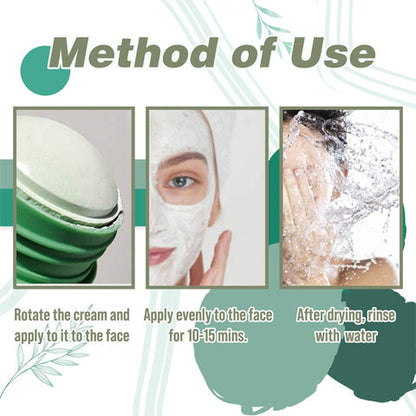 DermaTea™ – Groene Thee Masker Stick voor Diepe Poriënreiniging [1+1 Gratis]
