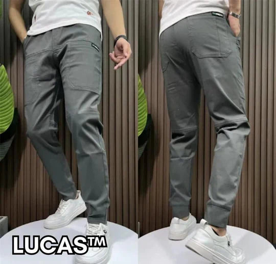 Lucas™ – Soepele stretch cargo jeans voor heren | 50% korting