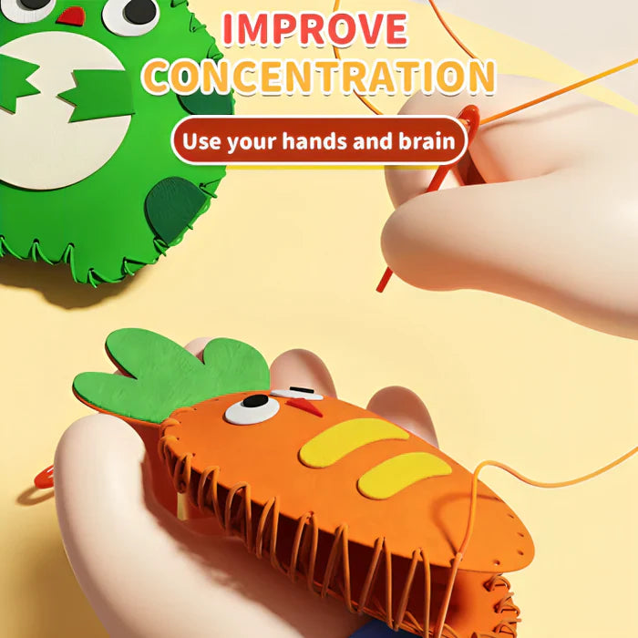 50% Korting | SewPals™ - Leuk doe-het-zelf naaipakket voor kinderen [Laatste dag korting].
