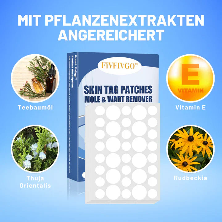 50% korting | TagAway™ - Pleisters voor het verwijderen van huidtags en wratten [laatste dag korting]