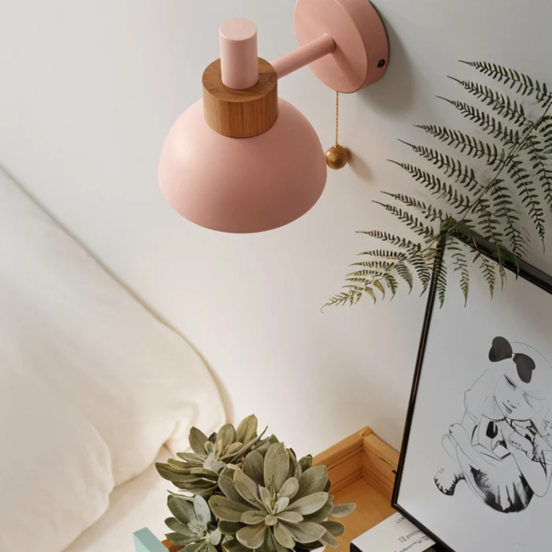 NordLume – Stijlvolle LED-wandlamp met trekschakelaar voor gezellig sfeerverlichting [50% korting]