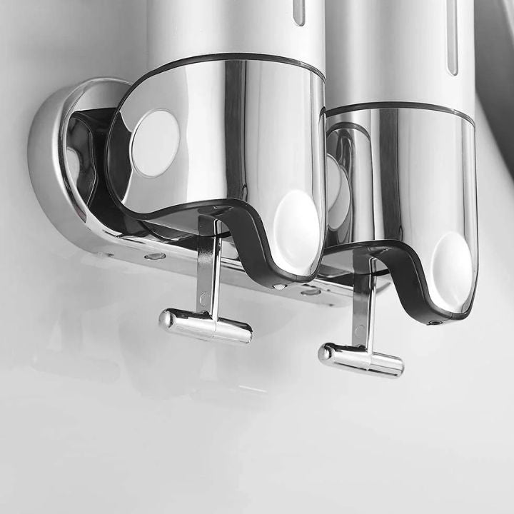 50% Korting | AutoSoap™ - 2-in-1 wanddispenser voor een georganiseerde badkamer [Laatste dag korting].