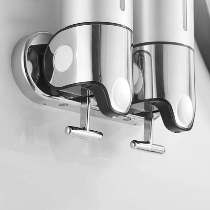 50% Korting | AutoSoap™ - 2-in-1 wanddispenser voor een georganiseerde badkamer [Laatste dag korting].