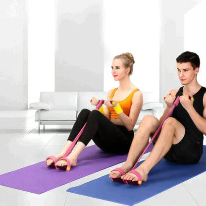 RopeFit™ – Sit-ups, trekkoord & fitness-elastiek voor effectieve full-body training [50% Korting]