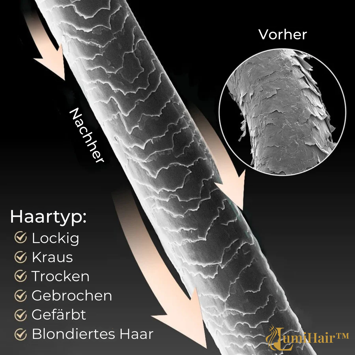 LumiHair™ Intensief Haarmasker – Herstel & Glans voor Droog Beschadigd Haar [1+1 Gratis]