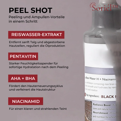 Soriél™ Rijstpeeling Ampul – Zachte Gezichts- & Lichaamspeeling [1+1 Gratis]