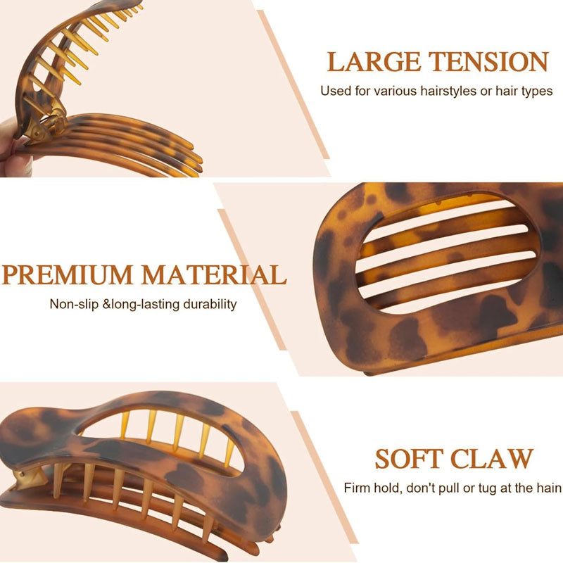 Tressclip™ – Ovale haarspeldenset voor stijlvolle en elegante kapsels [2 + 2 Gratis]