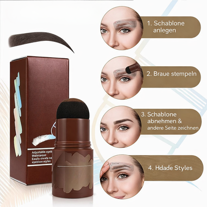 BrowMatch™ Wenkbrauw Stempel Set – Perfect Gevormde Wenkbrauwen in Seconden