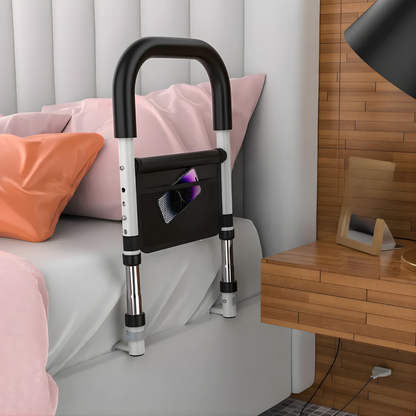 BedClip™ – Bedhekje met Grip voor Veilig In- en Uitstappen